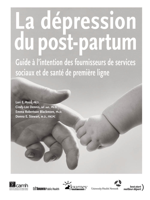 Title details for La dépression du post-partum by Lori E. Ross - Available